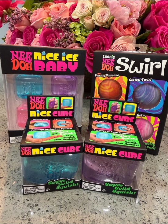 Schylling Other - *BRAND NEW* SCHYLLING STRESS BALLS AND CUBES - NEEDOHS